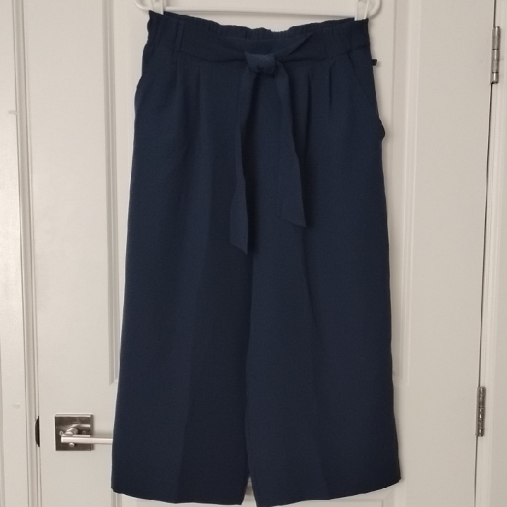 Lululemon Athletica Navy Wide-Leg Pants